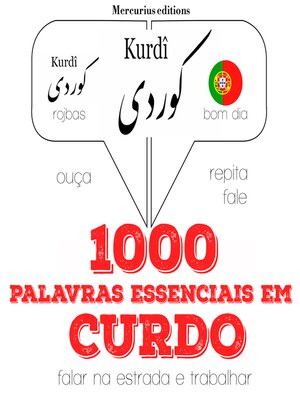 cover image of 1000 palavras essenciais em curdo